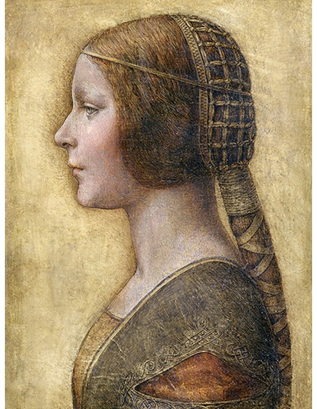 Perfil de una mujer joven, 1495