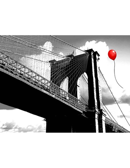 Globo sobre el puente de Brooklyn