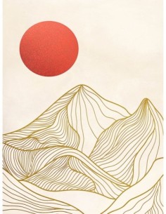 Atardecer en las montañas I