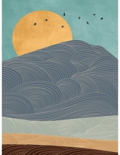 Luna dorada (detalle)