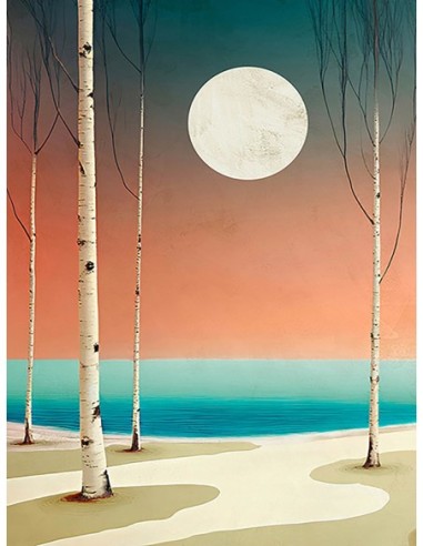 Calma a la luz de la luna (detalle)