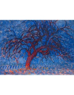 Árbol rojo vespertino