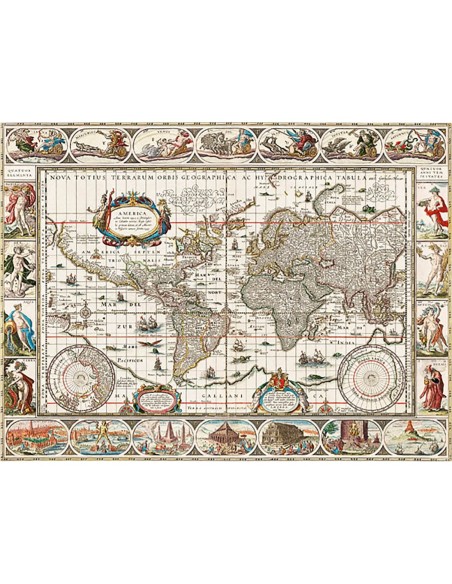 Nova totius terrarum orbis Geographica ac hydrographica tabula (1635-1649)