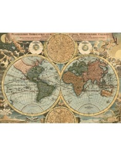 Planiglobii terrestris, 1716 (detalle)