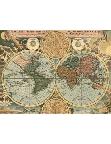 Planiglobii terrestris, 1716 (detalle)