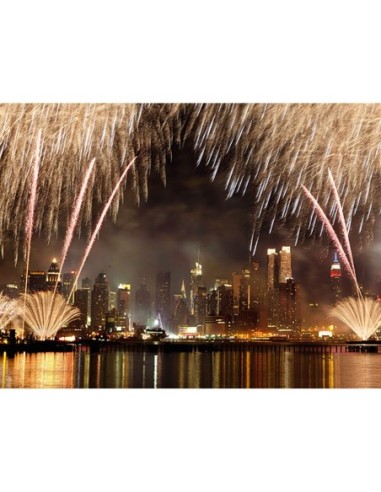 Fuegos artificiales en Manhattan, Nueva York