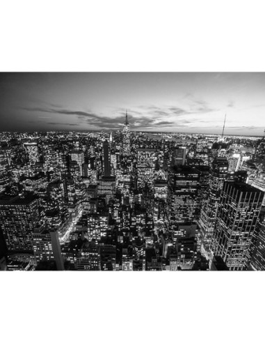 Horizonte de Manhattan con el Empire State Building, Nueva York