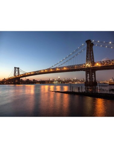 Puente de Queensboro y Manhattan desde Brooklyn, Nueva York