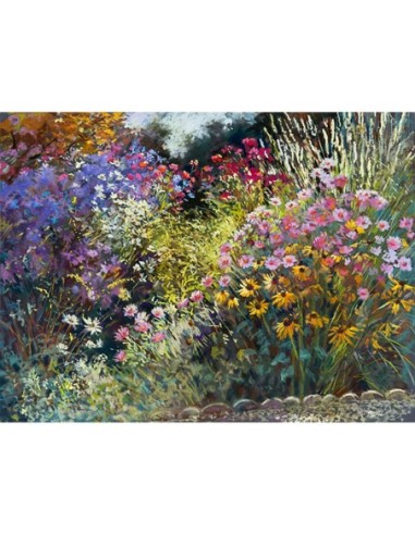 Atardecer en el jardín