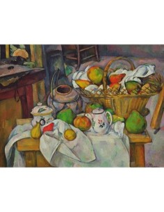 Naturaleza muerta con cesta (detalle)