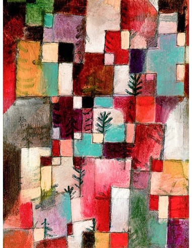 Ritmos rojo-verde y violeta-amarillo, 1920