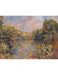 Paisaje junto al lago