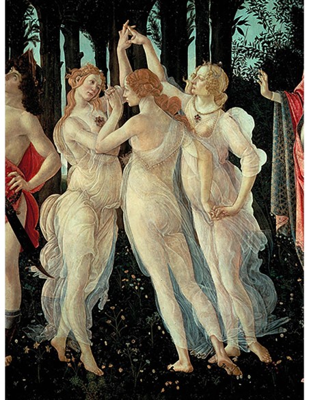 Las Tres Gracias (detalle de la Primavera)