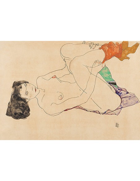 Desnudo femenino reclinado, 1913