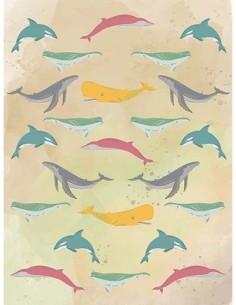 Patrón de vida silvestre IV (multicolor)