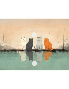 Amigos a la luz de la luna