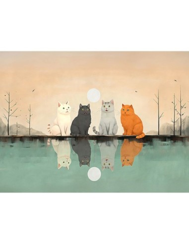 Amigos a la luz de la luna