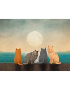 Bajo la luna (detalle)