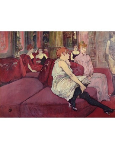 En el Salón de la Rue des Moulins