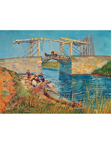 Puente Langlois con mujeres lavando