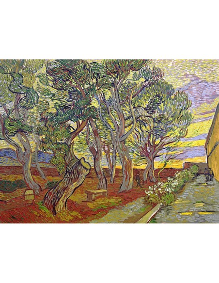 El jardín del Hospital de San Pablo