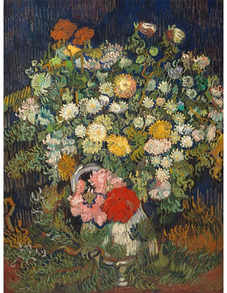 Ramo de flores en un jarrón