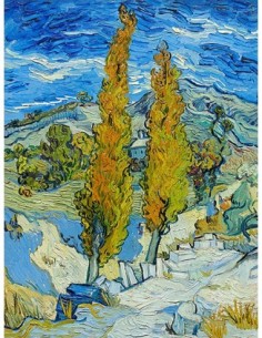 Los álamos de Saint-Rémy