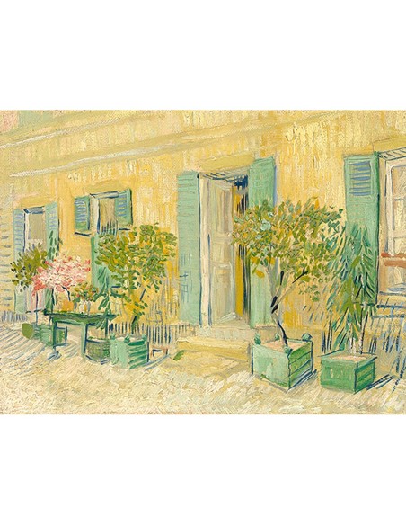 Exterior de un restaurante en Asnières, 1887