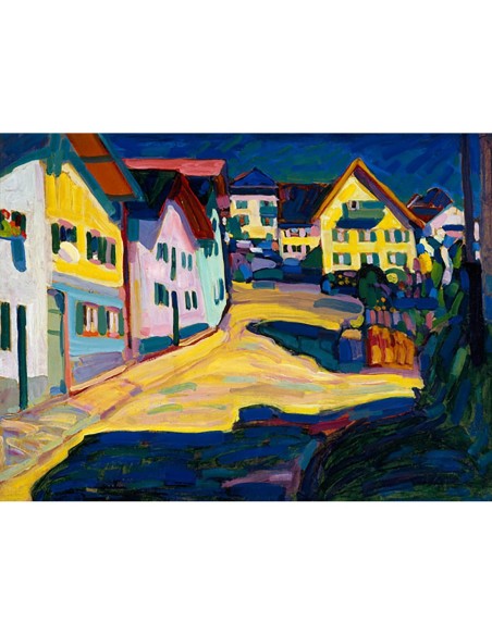Calle Burggraben de Murnau