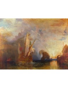 Ulises burlándose de Polifemo