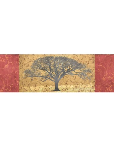 Panel de brocado dorado