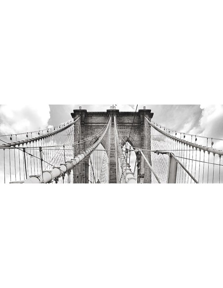 Mañana en el puente de Brooklyn, Nueva York