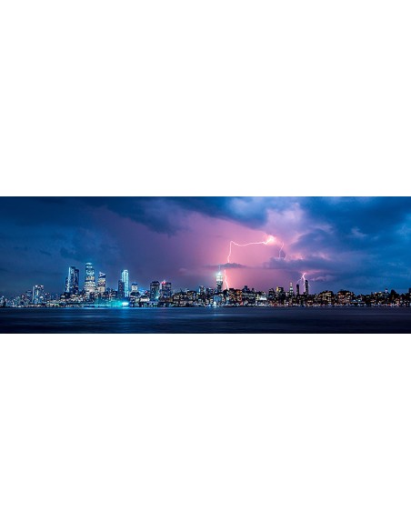 Tormenta sobre la ciudad de Nueva York