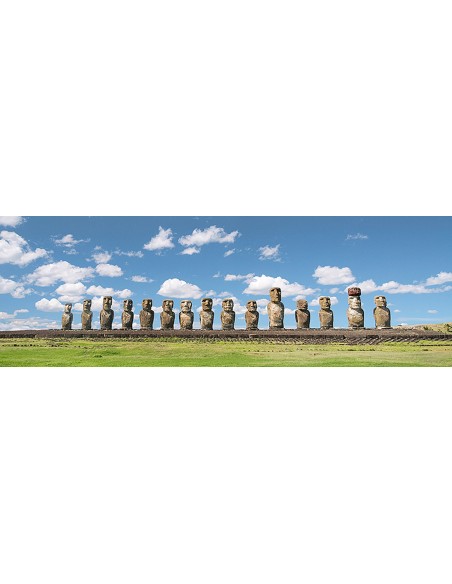 Estatuas moai en Rapa Nui, Chile