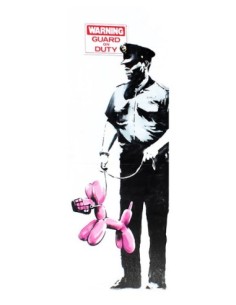 Los Ángeles (graffiti atribuido a Banksy)