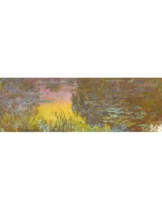 Los nenúfares - Sol poniente
