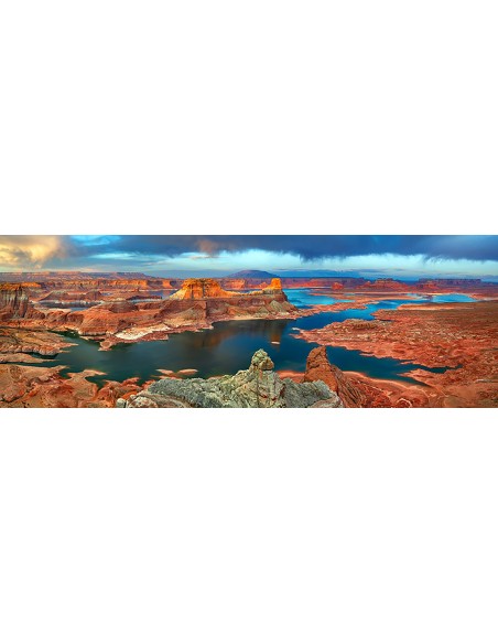 Punta Alstrom en el lago Powell, Utah