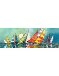 Regata a la luz de la luna I