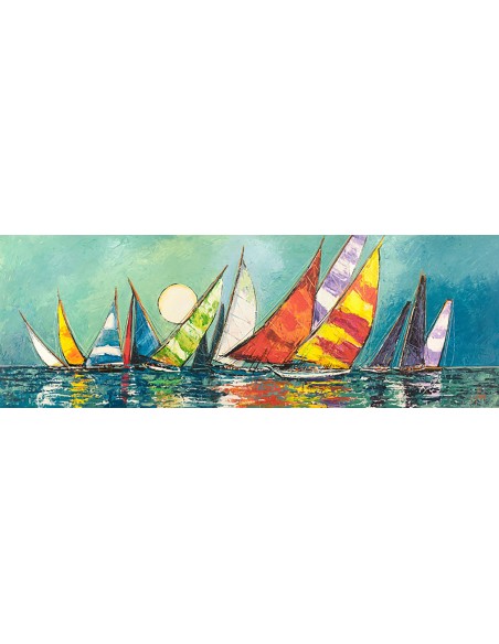 Regata a la luz de la luna I