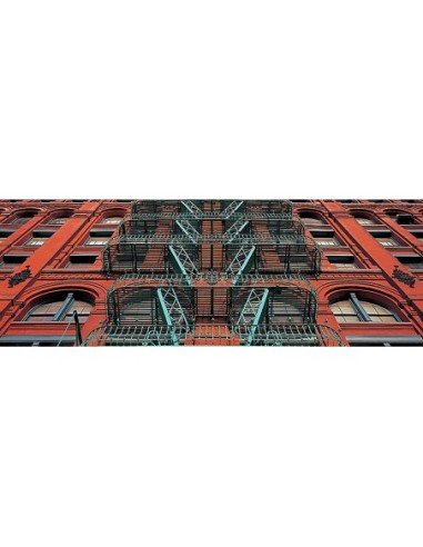 La fachada del edificio Puck, Soho NYC