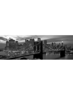 Puente de Brooklyn y horizonte