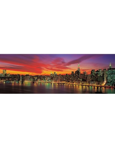 Puesta de sol sobre Nueva York (detalle)