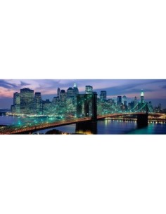 Puente de Brooklyn y horizonte