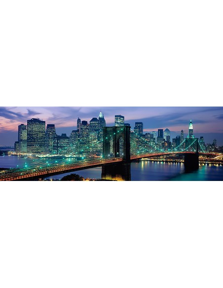 Puente de Brooklyn y horizonte