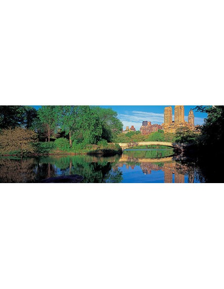 Vista del puente Bow y Central Park West, Nueva York