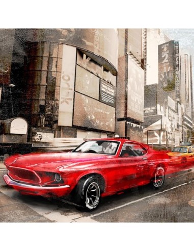 Cohete rojo (detalle)