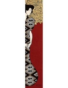 Mujer y árbol I (Rojo)