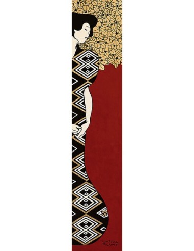 Mujer y árbol I (Rojo)