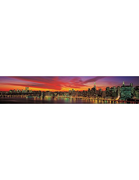 Puesta de sol sobre Nueva York