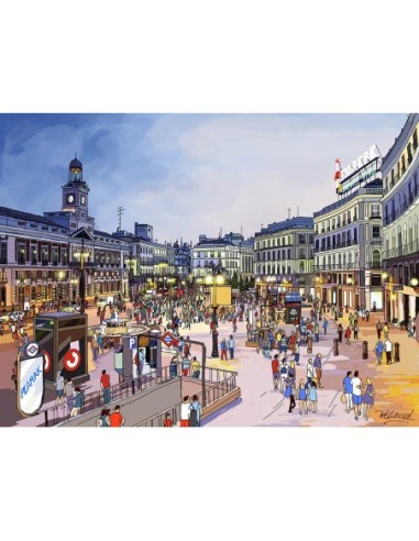 Puerta del Sol, Madrid